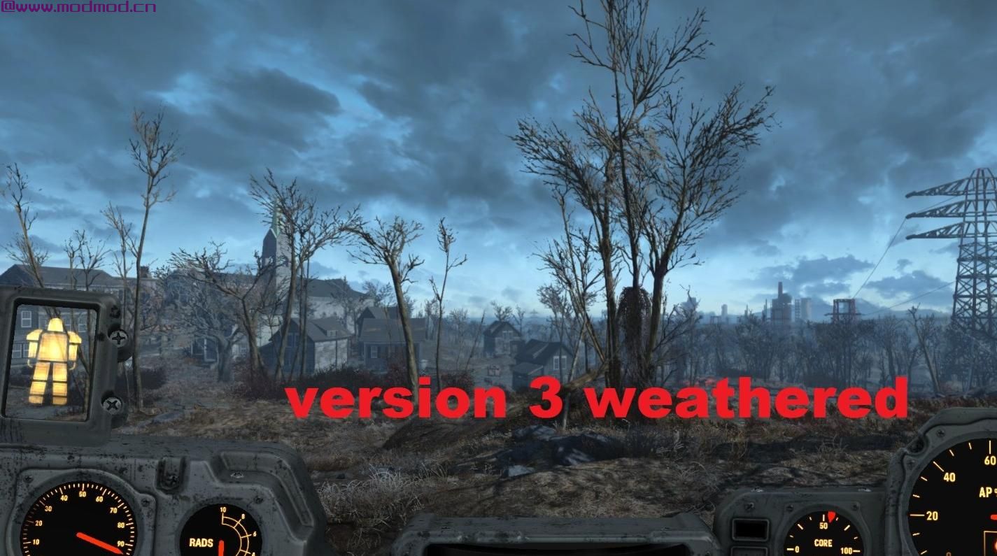 Power Armor Hud  - 没有透明度