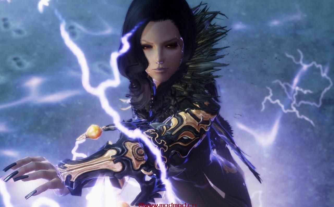 上古卷轴5：天际MOD  欧美风SG美化打造第二篇章，黑暗荆棘暴君&mdash;&mdash;玛雯与玛莎！