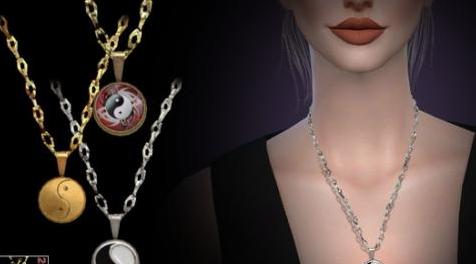 模拟人生4MOD S-Club ts4 WM Necklace 201908 项链