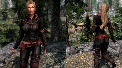 上古卷轴5：重置版MOD Triss Armor重新构造SE  -  CBBE UNP