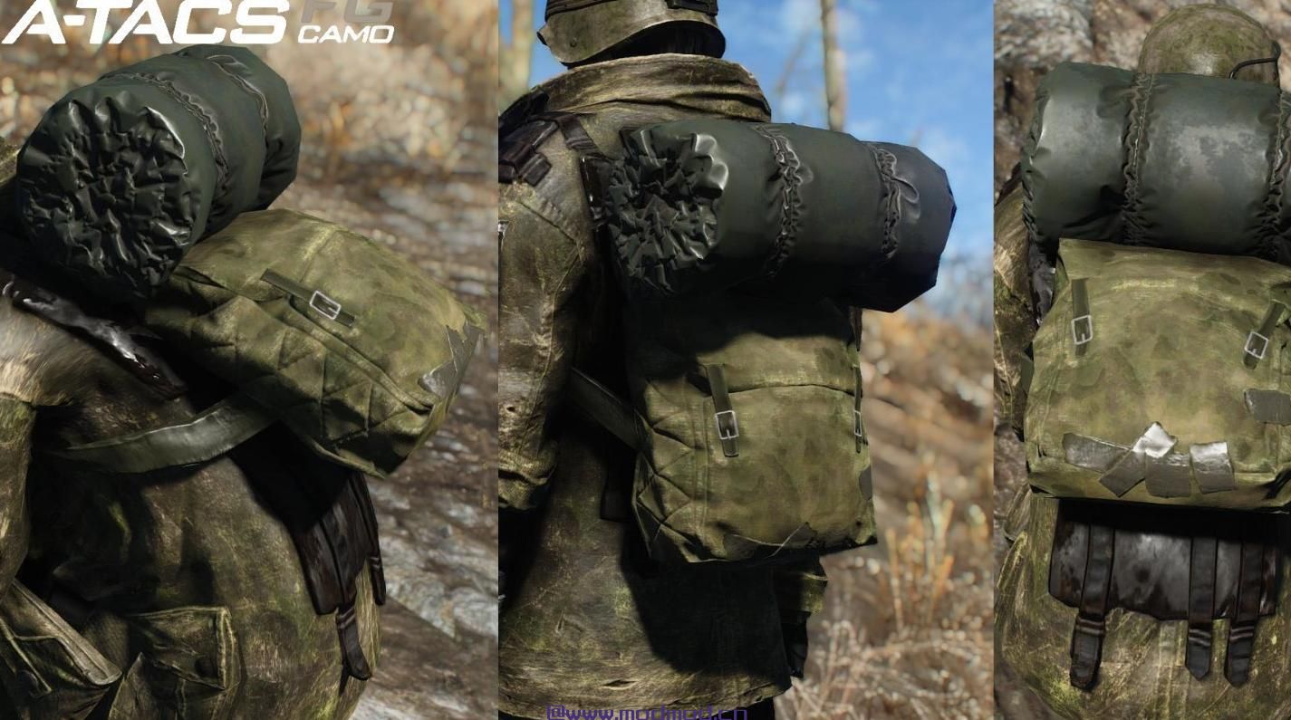 荒地运营商(Multicam和A-TACS铁路装甲突击防毒面具军队头盔旅行背包)