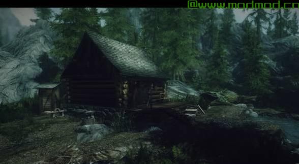 上古卷轴5：天际MOD (汉化+搬运) 蓟丛小屋--V1.0-简易小屋