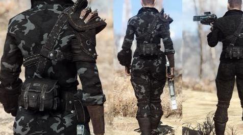 辐射4MOD Eli’s Utility Jumpsuits - Vault - Factions - Camos (CBBE and