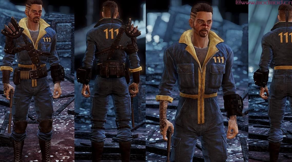 Eli’s Utility Jumpsuits - Vault - Factions - Camos (CBBE and