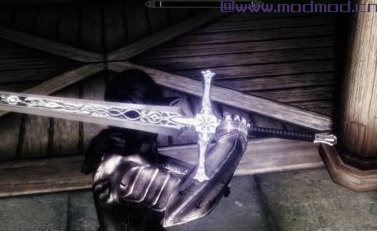 上古卷轴5：天际MOD ~~~~老物重置~~~~~黑の斩铁剑