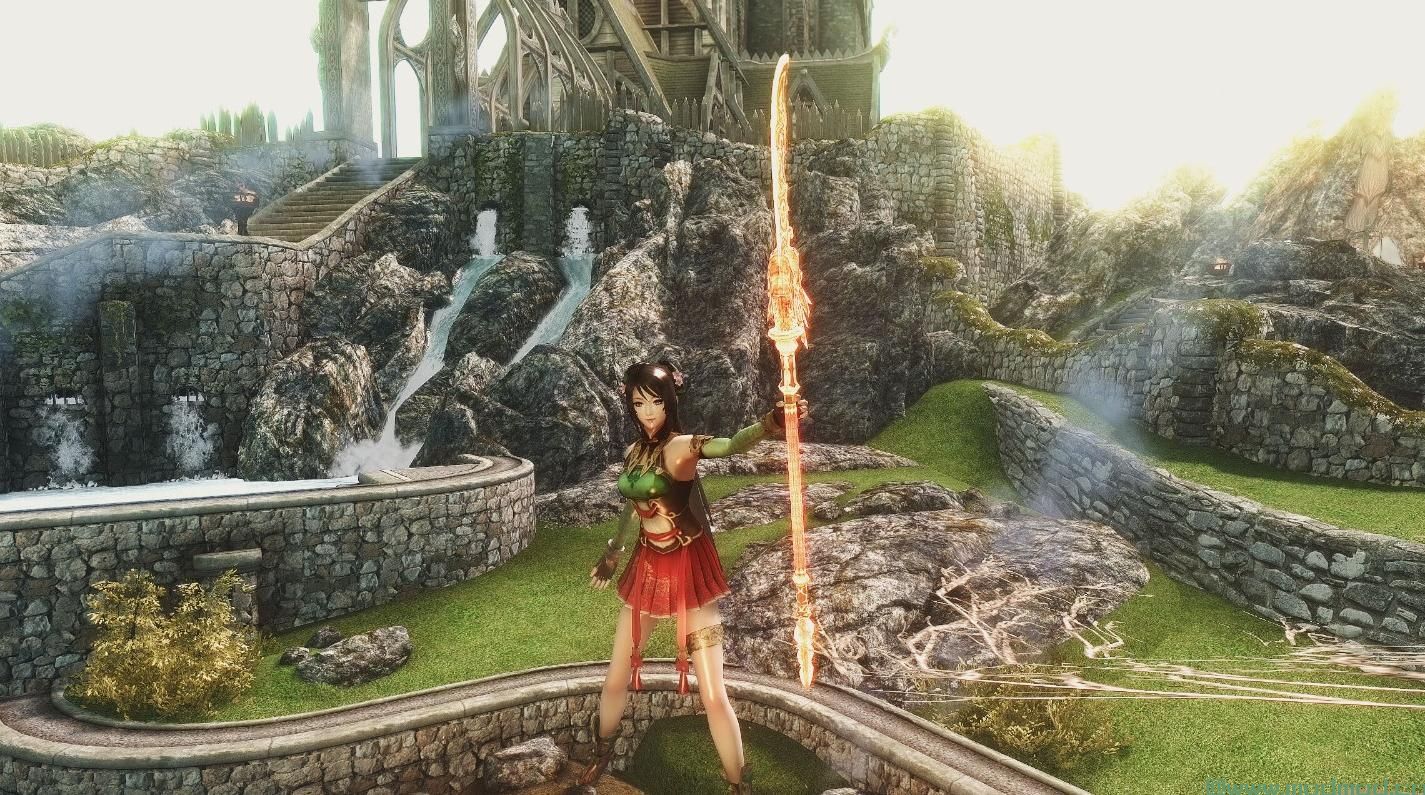 上古卷轴5：天际MOD 关银屏&mdash;&mdash;替换塔洛斯雕像