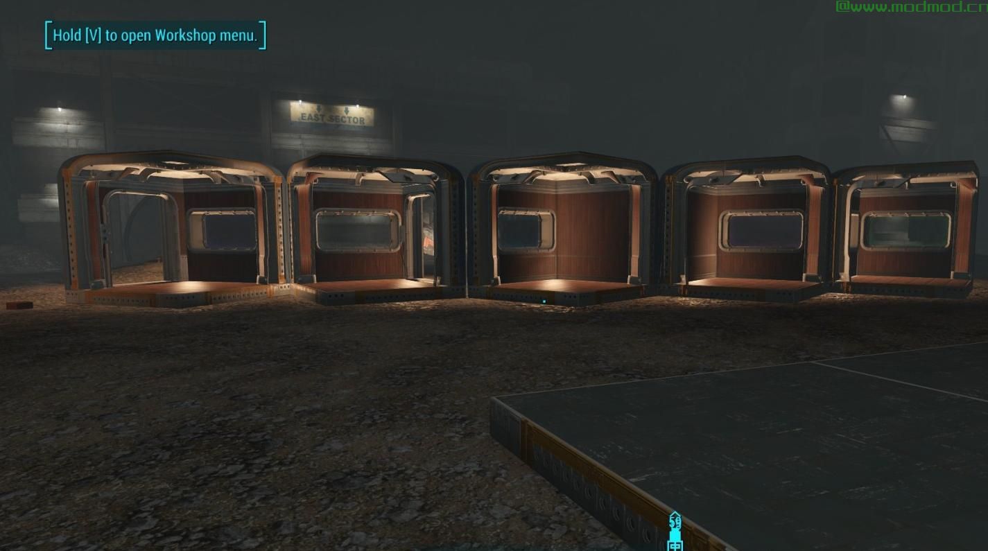 辐射4MOD Vault 88 Room Corners Plus