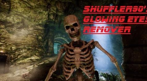 上古卷轴5：重置版MOD Shuffler90的发光眼睛卸妆