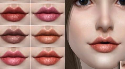 模拟人生4MOD S-Club WM ts4 Lipstick 201905 口红