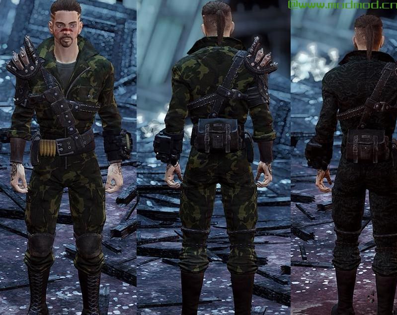 Eli’s Utility Jumpsuits - Vault - Factions - Camos (CBBE and