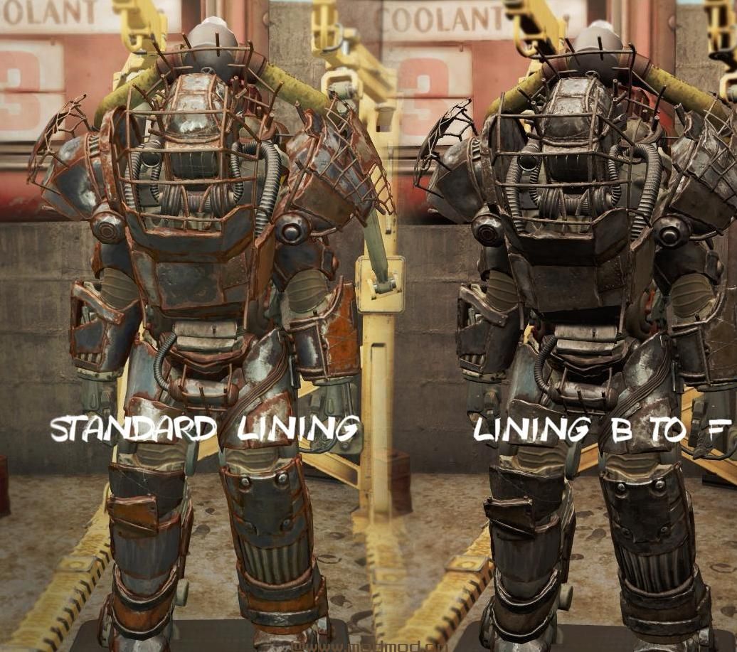 辐射4MOD Raider Power Armor Chop-Shop