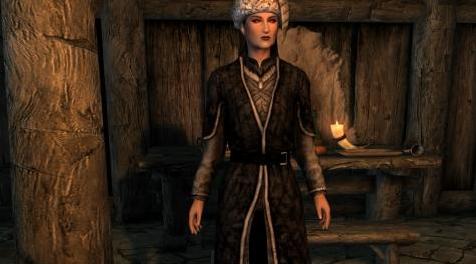 上古卷轴5：重置版MOD 棕色细衣服黑色