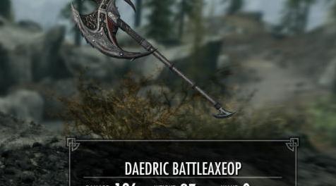 上古卷轴5：重置版MOD OP BattleAxe mod
