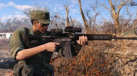 辐射4MOD M16包(原M16A3)