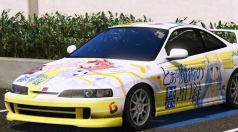 侠盗猎车手5「GTA5」Mod: 本田Integra Type-R（DC2）Toaru Majutsu无指数[4K]