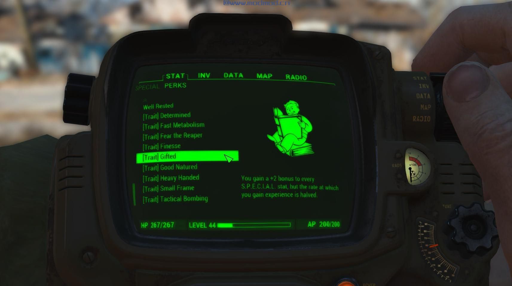 特质和更多额外津贴