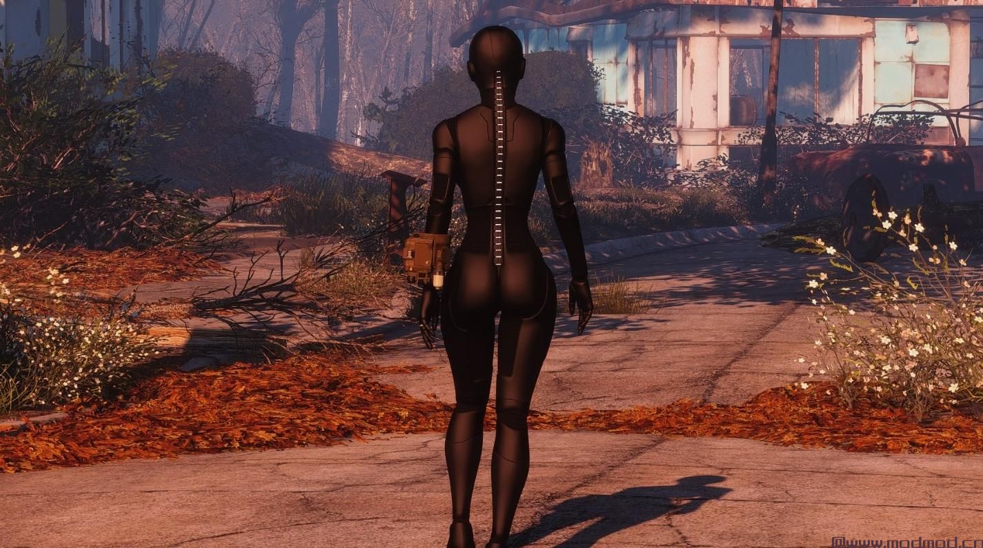 Ashara FO4 Cyborg Armour - CBBE - BodySlide - Vanilla