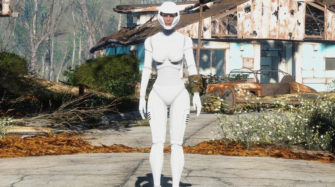 Ashara FO4 Cyborg Armour - CBBE - BodySlide - Vanilla