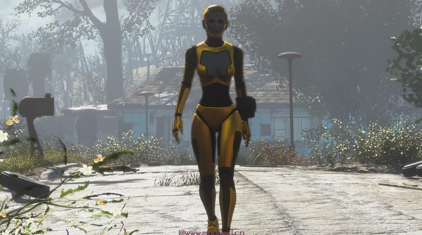 Ashara FO4 Cyborg Armour - CBBE - BodySlide - Vanilla