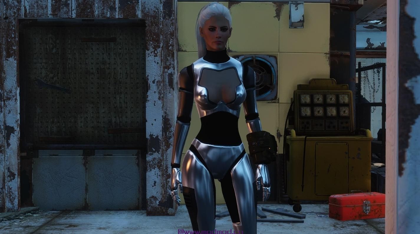 Ashara FO4 Cyborg Armour - CBBE - BodySlide - Vanilla