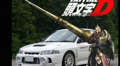 怪物猎人：世界MOD 头文字D Lancer Evo