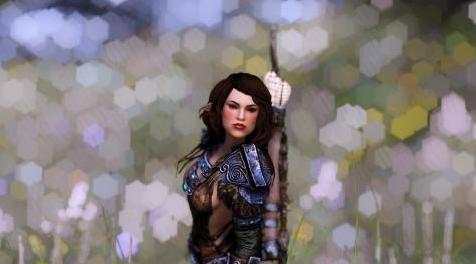 上古卷轴5：重置版MOD 绿色之歌 -  Auri Replacer  -  Ella的版本