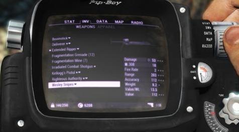 辐射4MOD 黑白Pipboy2.0