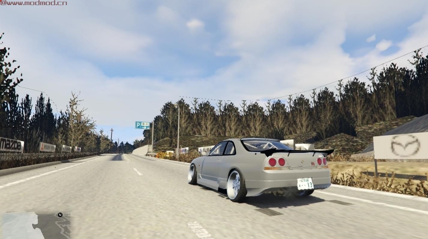 侠盗猎车手5「GTA5」Mod: 日产Skyline GT-R BCNR33