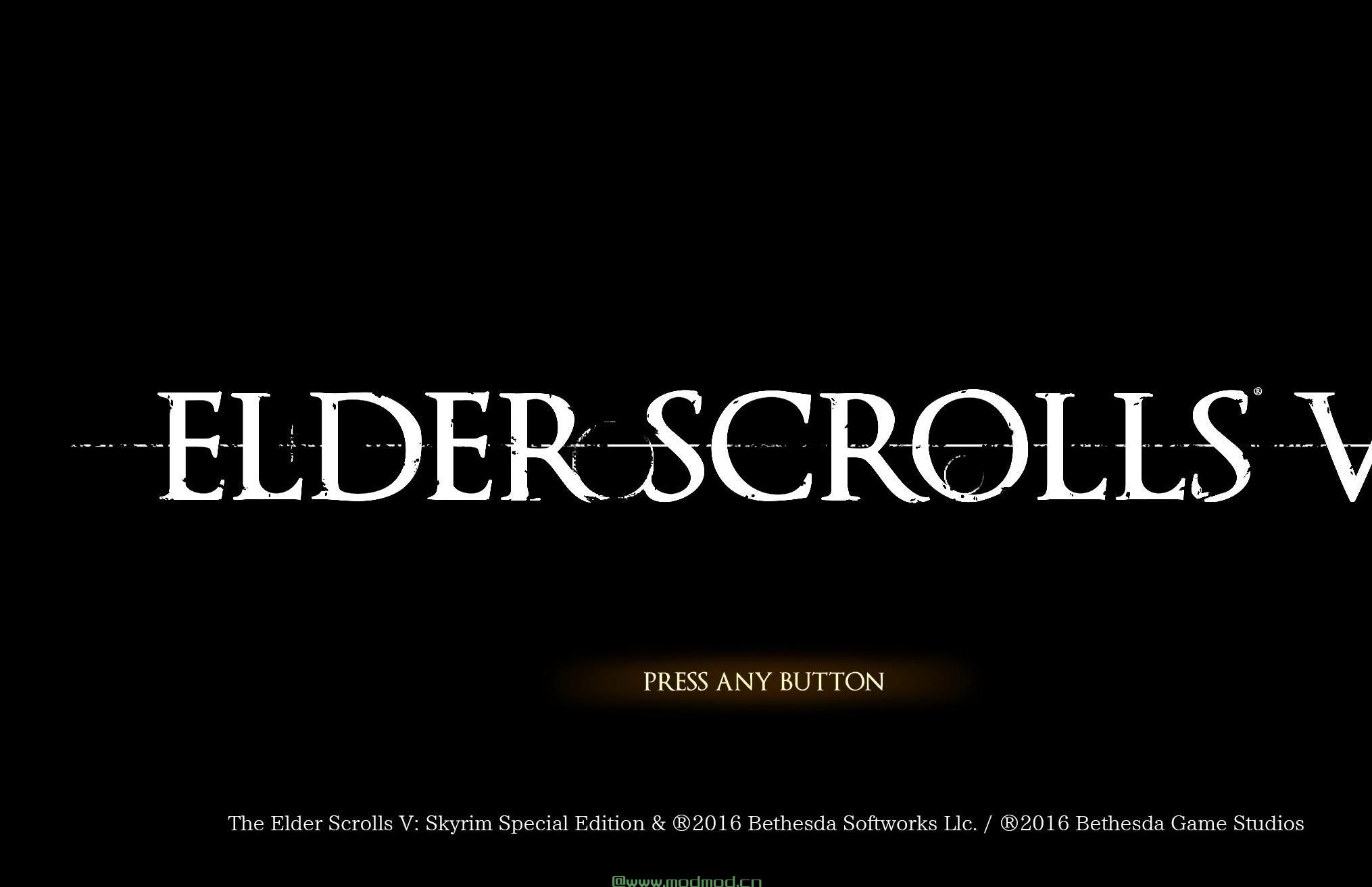 上古卷轴5：重置版MOD Dark Souls III风格主菜单替换