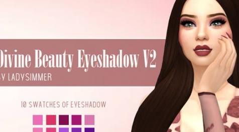 模拟人生4MOD Divine Beauty Eyeshadow V2 眼影