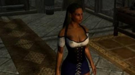 上古卷轴5：天际MOD Kryliss&rsquo;s Sky Heels with Footstep Sounds UNP CBBE服装