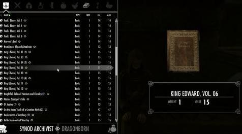 上古卷轴5：重置版MOD Dragonborn收藏家和供应商的遗产