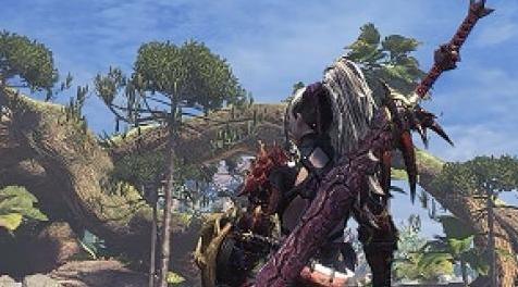 怪物猎人：世界MOD 飞龙长刀（粉色rathian）