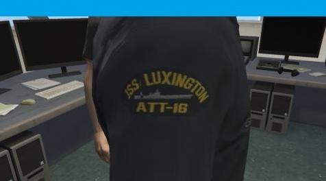 侠盗猎车手5「GTA5」Mod: USS Luxington ATT-16士兵