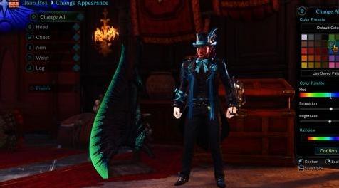 怪物猎人：世界MOD Dark Gala Suit（黑色礼服））