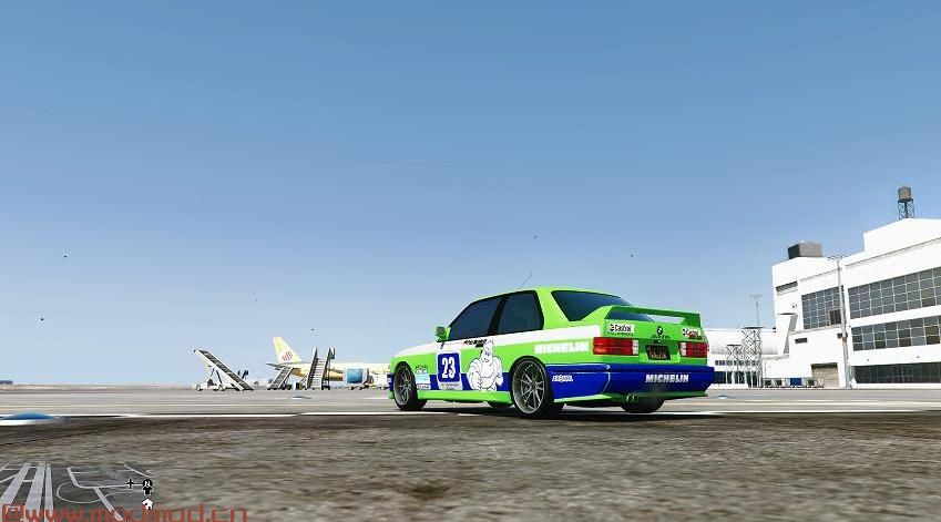 侠盗猎车手5「GTA5」Mod: Alpina E30  - 米其林号衣