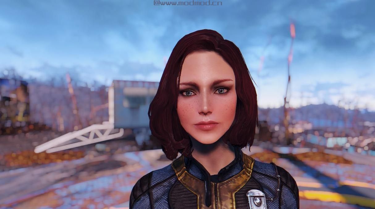 辐射4MOD Scarlet保存文件和可选的Cait Curie或Piper Faceswaps