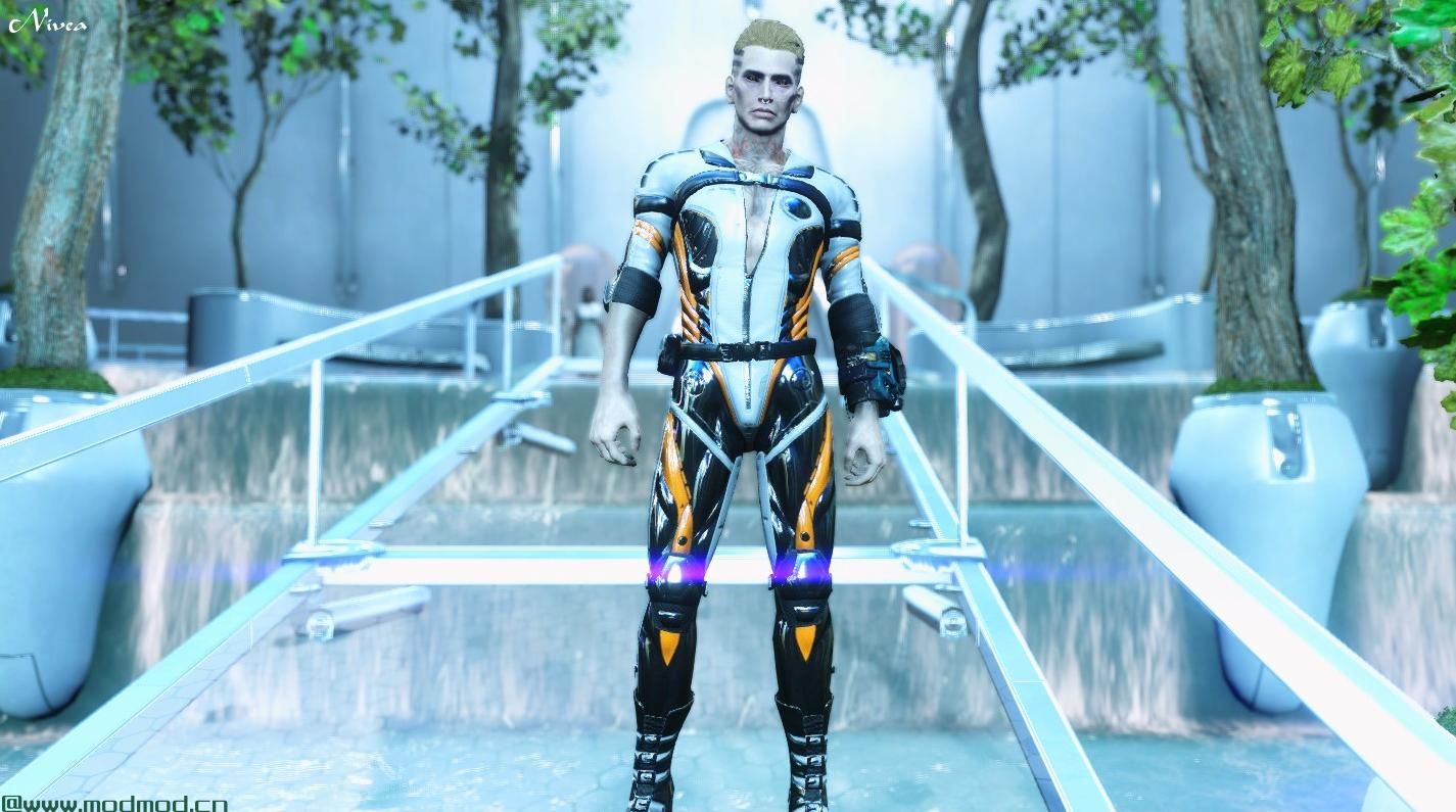 辐射4MOD Courser X-92 Power Suit Male Addon