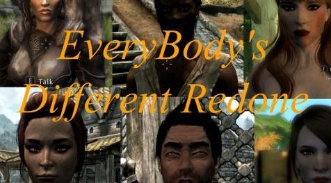 上古卷轴5：重置版MOD EBD SSE  - 用于SSE的EveryBodys不同重做