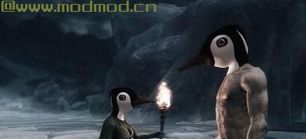 上古卷轴5：天际MOD 上古卷轴5：天际卖萌可爱的企鹅头盔MOD