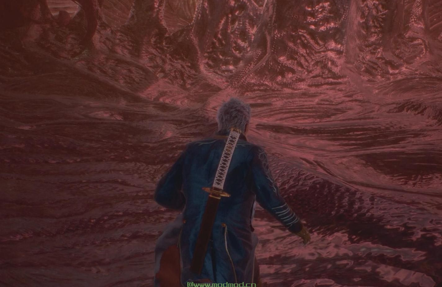 鬼泣5MOD Vergil Dmc 3 配色 版本 + Yamato 替換 Dante 亂入