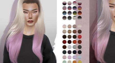 模拟人生4MOD LeahLillith Nia Hair 发型