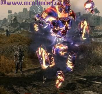 上古卷轴5：天际MOD  召唤怪物随从--V5.0.2-可召唤50头不同的怪物当随从，晨风的怪物，VICN的怪物