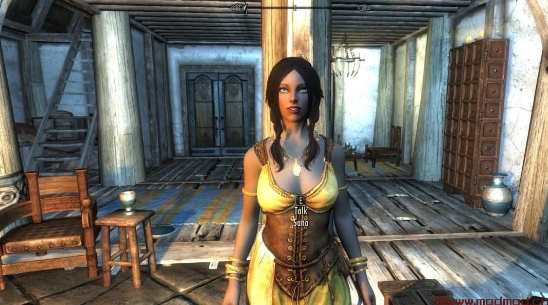 上古卷轴5：重置版MOD Sana（黑暗精灵Dunmer） -  NPC随从