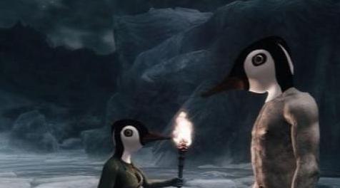 上古卷轴5：天际MOD 上古卷轴5：天际卖萌可爱的企鹅头盔MOD