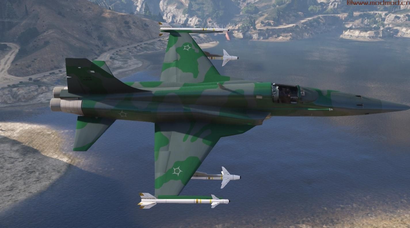 侠盗猎车手5「GTA5」Mod: FAB（巴西空军）F-5EM [附加组件]