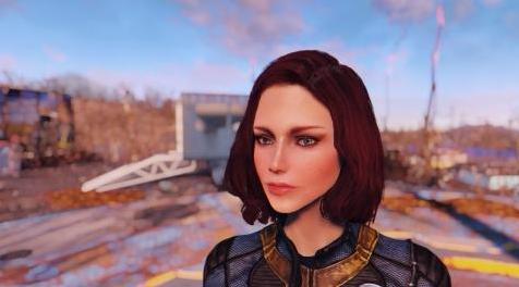 辐射4MOD Scarlet保存文件和可选的Cait Curie或Piper Faceswaps