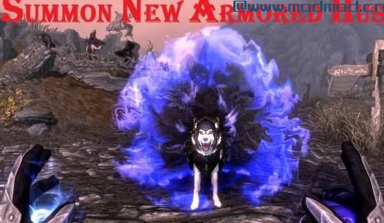 上古卷轴5：天际MOD 召唤小狗坐骑
