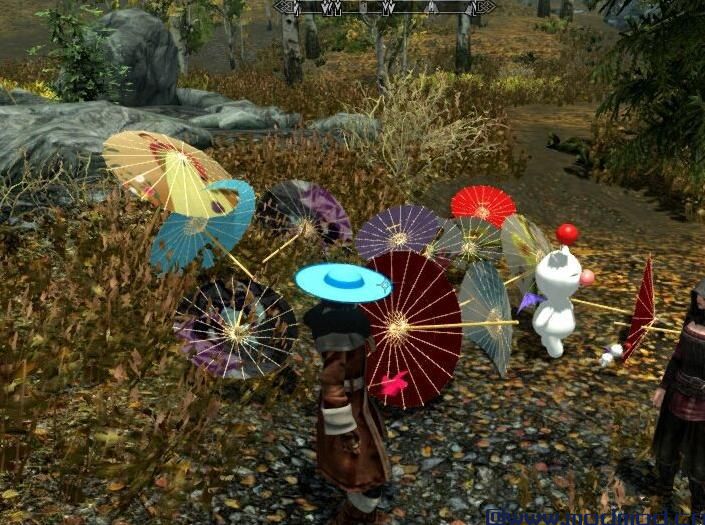 上古卷轴5：天际MOD 上古卷轴5：天际东方伞与灯笼v1.3 汉化版