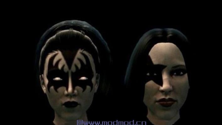 上古卷轴5：天际MOD 上古卷轴5：天际新增四种面部涂鸦MOD